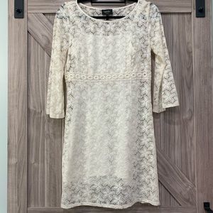 Ivory Lace Dress